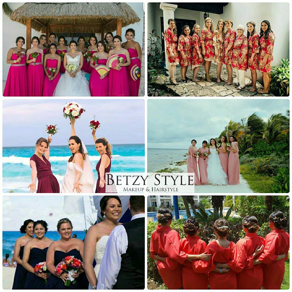 Bridesmaids-makeup-and-hairstyle Bridesmaids-makeup-and-hairstyle