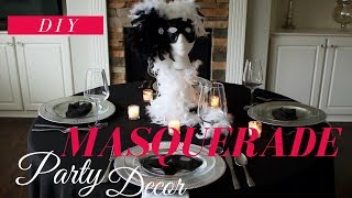 Diy Masquerade Party Decoration Ideas Masquerade Centerpiece